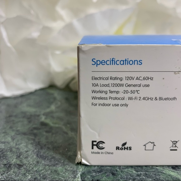 Aoycocr Alexa Smart Plugs | Mini Bluetooth WIFI Smart Socket - Picture 6 of 8